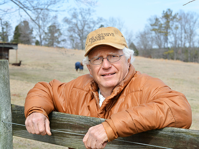 Bubba Brush has owned 300 acres outside Montevallo, Ala., for nearly 40 years. (Progressive Farmer image by Dan Miller)